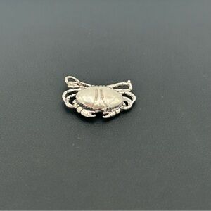 Sterling Silver Crab Pendant